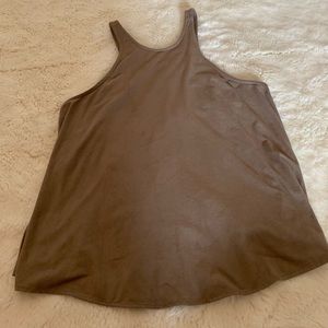 LucyLove Suede Tank - Brown